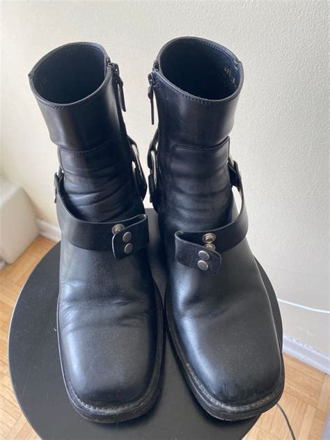 rep balenciaga harness buckle boots